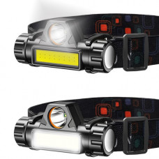 USB LED galvas lukturis (15902-uniw)