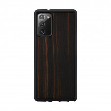 MAN&WOOD case for Galaxy Note 20 ebony black