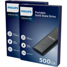 Philips External SSD 500GB Ārējais cietas disks