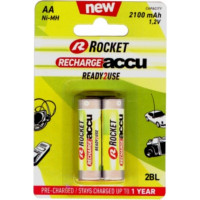 Rocket Precharged HR6 2100MAH ALWAYS READY Blistera iepakojumā 2gb.