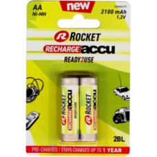 Rocket Precharged HR6 2100MAH ALWAYS READY Blistera iepakojumā 2gb.