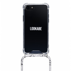 Lookabe Necklace Snake Edition iPhone Xr silver snake loo019