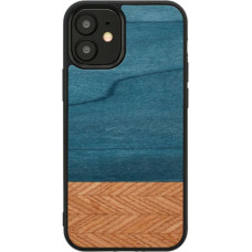 MAN&WOOD case for iPhone 12 mini denim black