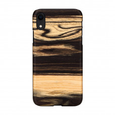 MAN&WOOD SmartPhone case iPhone XR white ebony black