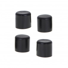 Furniture chair leg caps 22mm black