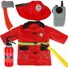 costume carnival costume firefighter walkie-talkie 3-8 years