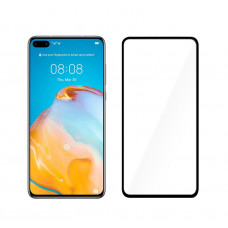 Tellur Tempered Glass 2.5D Full Cover Full Glue for Huawei P40 black