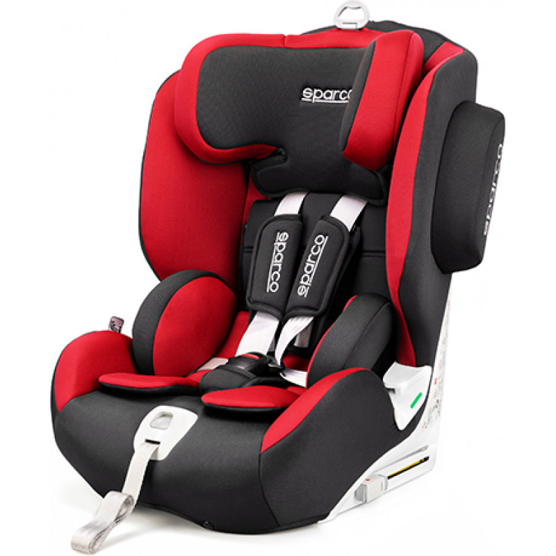 Sparco SK1000 Red (SK1000I-RD) I-izmēra bērnu sēdeklītis (76-150cm)