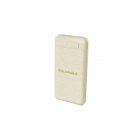 Tellur PD103 Green Power Bank 10000mAh, 2xQC3.0 + PD 18W krēms