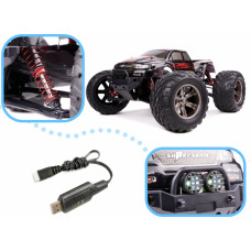 RC auto MONSTER TRUCK 1:12 2,4 GHz X9115 RED UZLABOTA VERSIJA