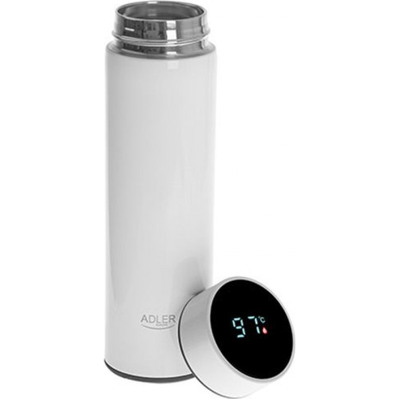 Adler AD 4506W,Termoss ar LED displeju un temperatūras režīmu 473ml