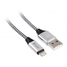 Tracer 46268 Lighting USB 2.0 Iphone AM 1m Black Silver