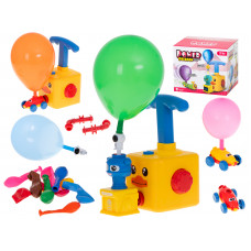 Aerodynamic car balloon launcher duck