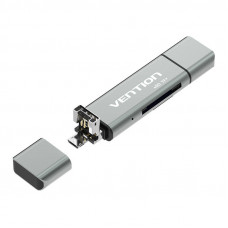 Vention Multifunctional USB2.0 Card Reader Vention CCJH0 Gray