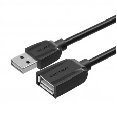 Pagarinātājs USB 2.0 Vention VAS-A44-B500 5m melns