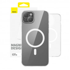 Baseus Magnetic Phone Case for iP 14 Baseus OS-Lucent Series (Clear)