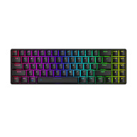 Bezvadu mehāniskā tastatūra Dareu EK871 Bluetooth + 2.4G RGB (melna)