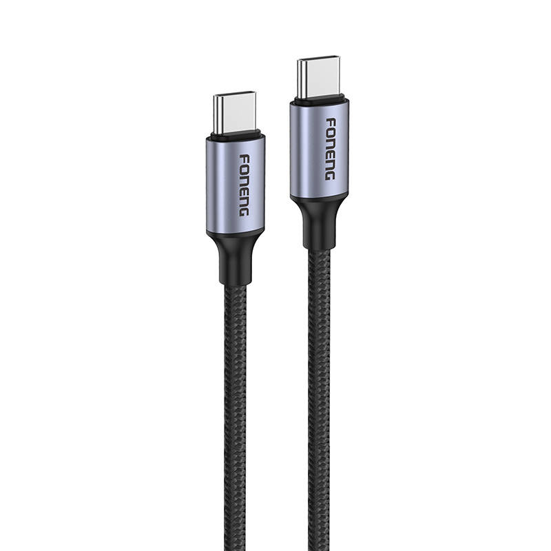 Foneng Cable USB-C to USB-C Foneng X95 1.2m 60W (gray)