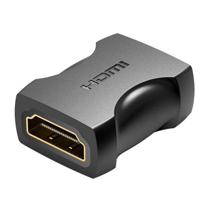 HDMI (sieviete) uz HDMI (sieviete) Adapteris Vention AIRB0 4K, 60Hz, (melns)