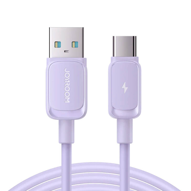 Joyroom Cable S-AC027A14 USB to USB C / 3A/ 1,2m (purple)