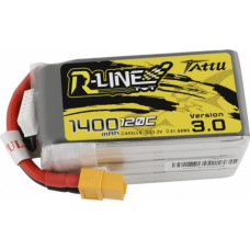 Tattu R-Line 3.0 1400mAh 22,2V 120C 6S1P XT60 Akumulators