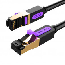 Vention Network Cable CAT7 SFTP Vention ICDBJ RJ45 Ethernet 10Gbps 5m Black