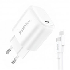 Foneng Fast charger Foneng 2x USB EU40 + USB C cable