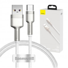 Baseus USB cable for USB-C Baseus Cafule, 66W, 1m (white)