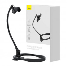 Baseus Neck Phone Holder Baseus ComfortJoy (black)