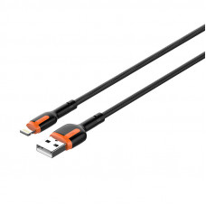 Ldnio LS532, USB - Lightning 2m Cable (Grey-Orange)