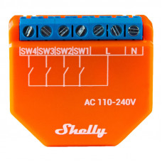 Shelly Wi-Fi Controller Shelly PLUS I4, 4 inputs