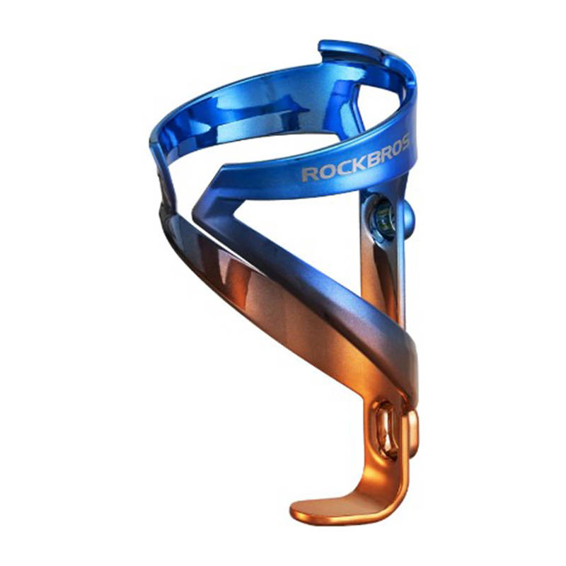 Rockbros Bicycle bottle cage Rockbros KR03-BC (blue and gold)