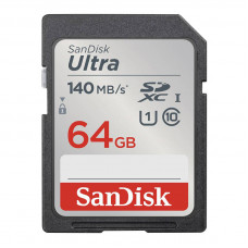 Sandisk Memory card SANDISK ULTRA SDXC 64GB 140MB/s UHS-I Class 10 (SDSDUNB-064G-GN6IN)