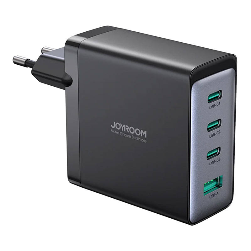 Joyroom Wall charger JOYROOM  GaN JR-TCG04EU 100W 3C1A + Cable 1.2m