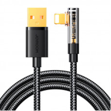 Joyroom Angle Cable to USB-A / Lightning / 1.2m Joyroom S-UL012A6 (black)