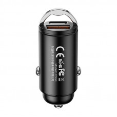 Remax Car charger USB, USB-C, Remax RCC238, 45W (black)