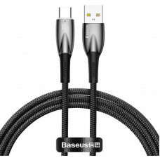 Baseus USB kabelis USB-C Baseus Glimmer Series, 100W, 1m (melns)