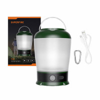 Superfire T31 kempinga lampa USB