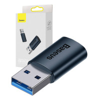 Baseus USB-A uz USB-C adapteris (zils)