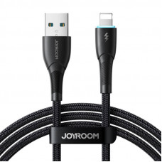 Kabelis Joyroom SA32-AL3 Starry USB uz Lightning, 3A, 1m melns