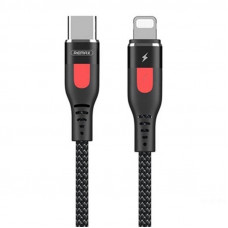 Remax Cable USB-C do Lightning Remax Lesu Pro, 1m (black)