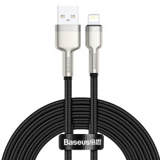 Baseus USB cable for Lightning Baseus Cafule, 2.4A, 2m (black)