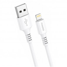 Foneng Cable USB to Lightning Foneng, x85 iPhone 3A Quick Charge, 1m (white)