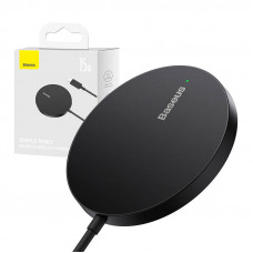 Baseus Magnetic Wireless Charger Baseus Simple Mini3 15W (Black)