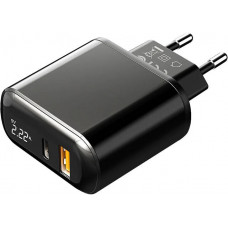 Mcdodo sienas lādētājs Mcdodo CH-7170 PD 20W 2xUSB + USB-C (melns)