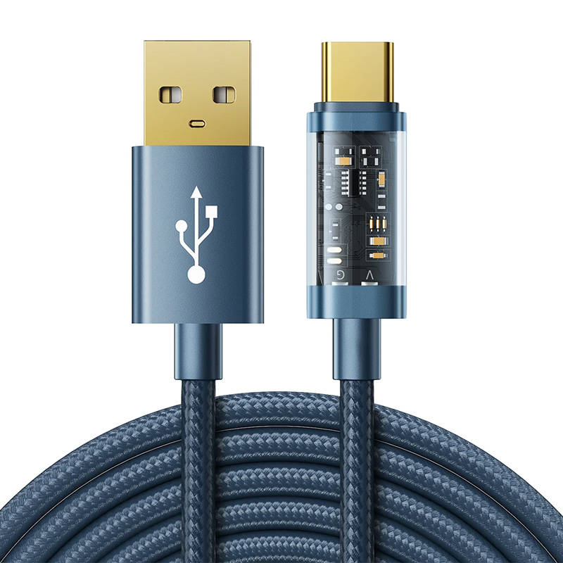 Joyroom Cable to USB-A / Surpass / Type-C / 3A / 1.2m Joyroom S-UC027A12 (blue)