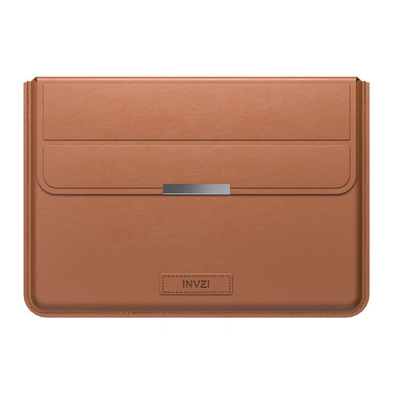 Invzi Leather Case / Cover with Stand Function for MacBook Pro/Air 15