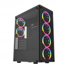 Darkflash Computer Case Darkflash Phantom + 6 fans (black)