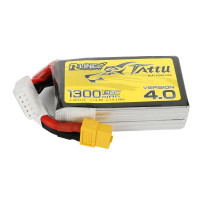 Akumulators Tattu R-Line versija 4.0 1300mAh 14,8V 130C 4S1P XT60