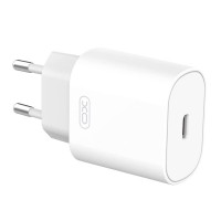 Sienas lādētājs XO L91EU USB-C, 25W (balts)